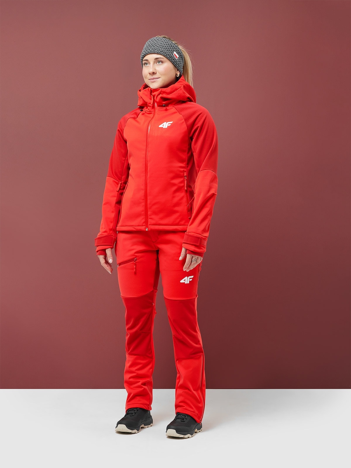 Spodnie funkcyjne softshell membrana 20000 damskie