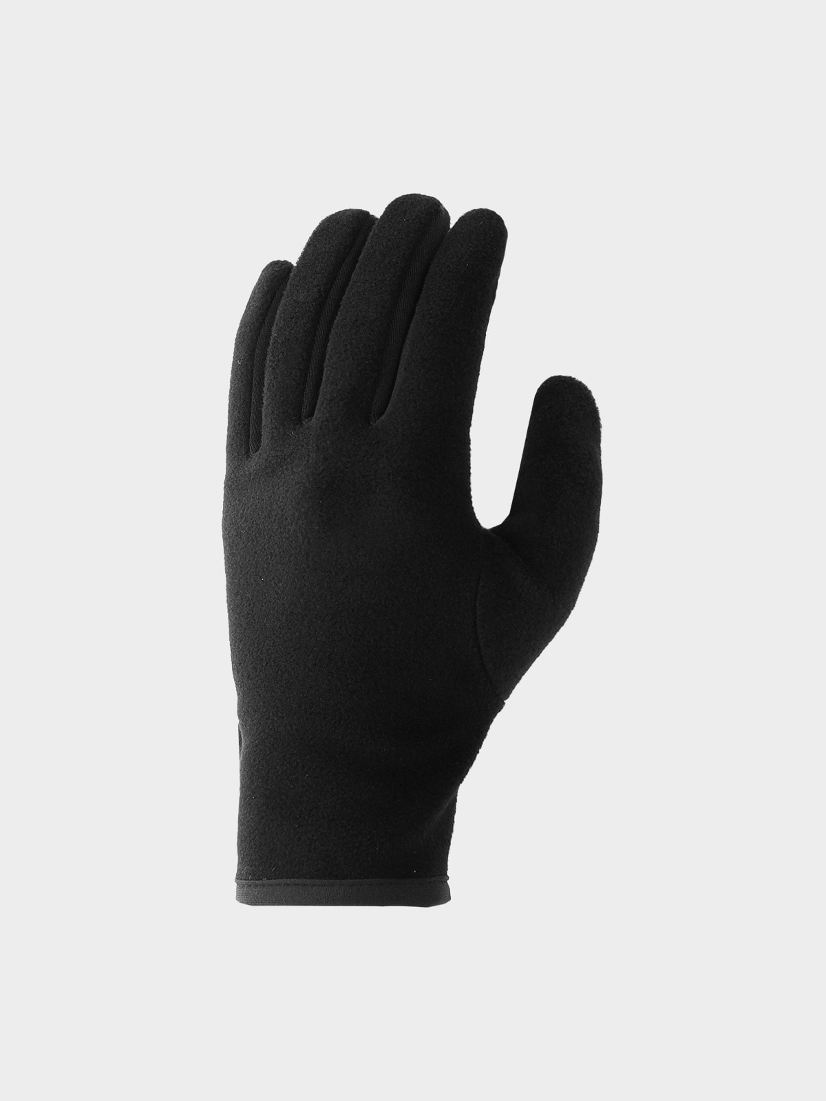 Mănuși Touch Screen din fleece unisex - negre