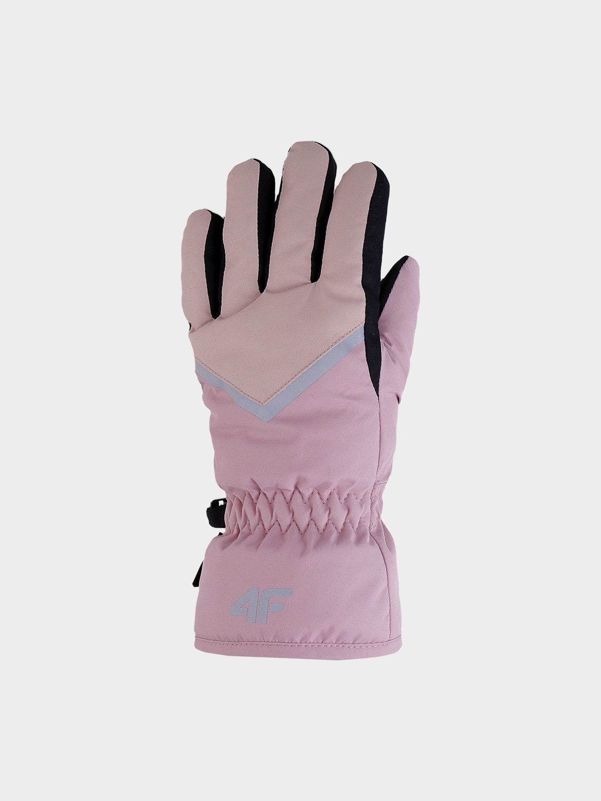 Dievčenské lyžiarske rukavice Thinsulate© - púdrovo ružové