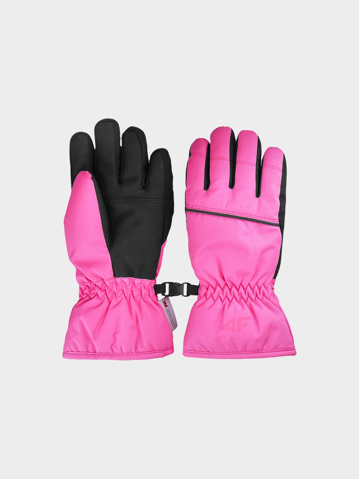 Levně Dívčí lyžařské rukavice Thinsulate© - růžové