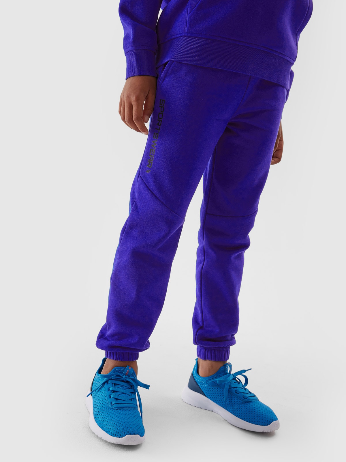 Pantaloni jogger de molton pentru băieți