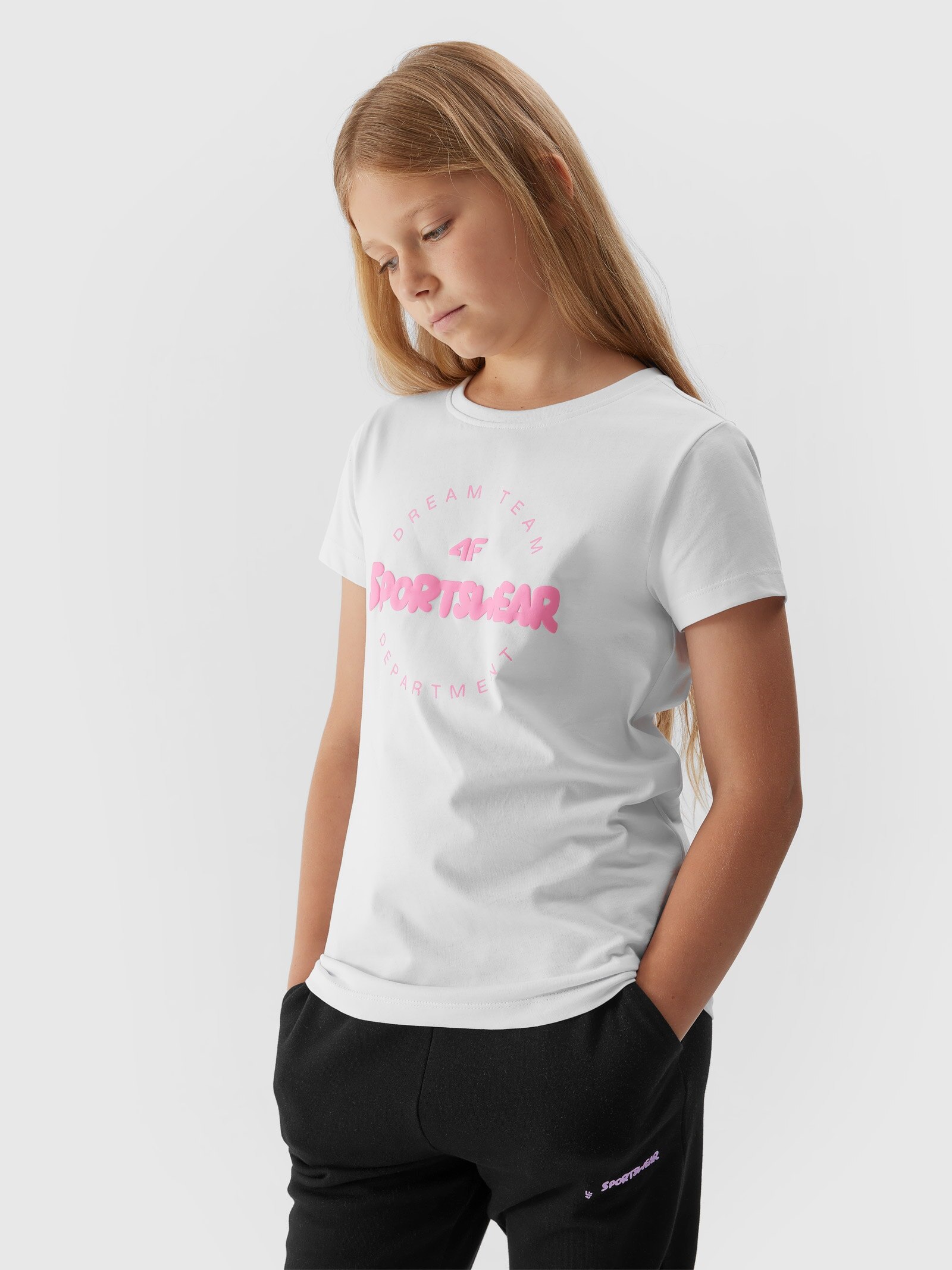 Dievčenské tričko z organickej bavlny