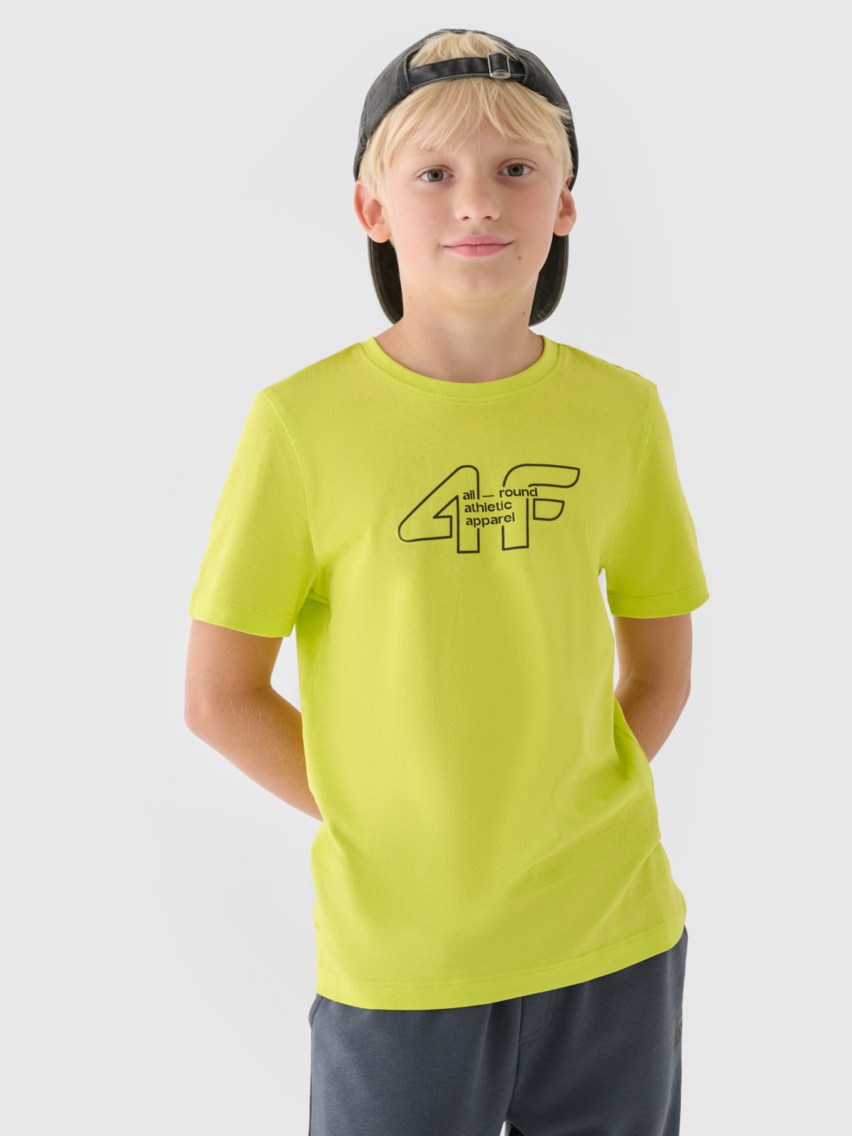 Chlapecké tričko s potiskem - zelené