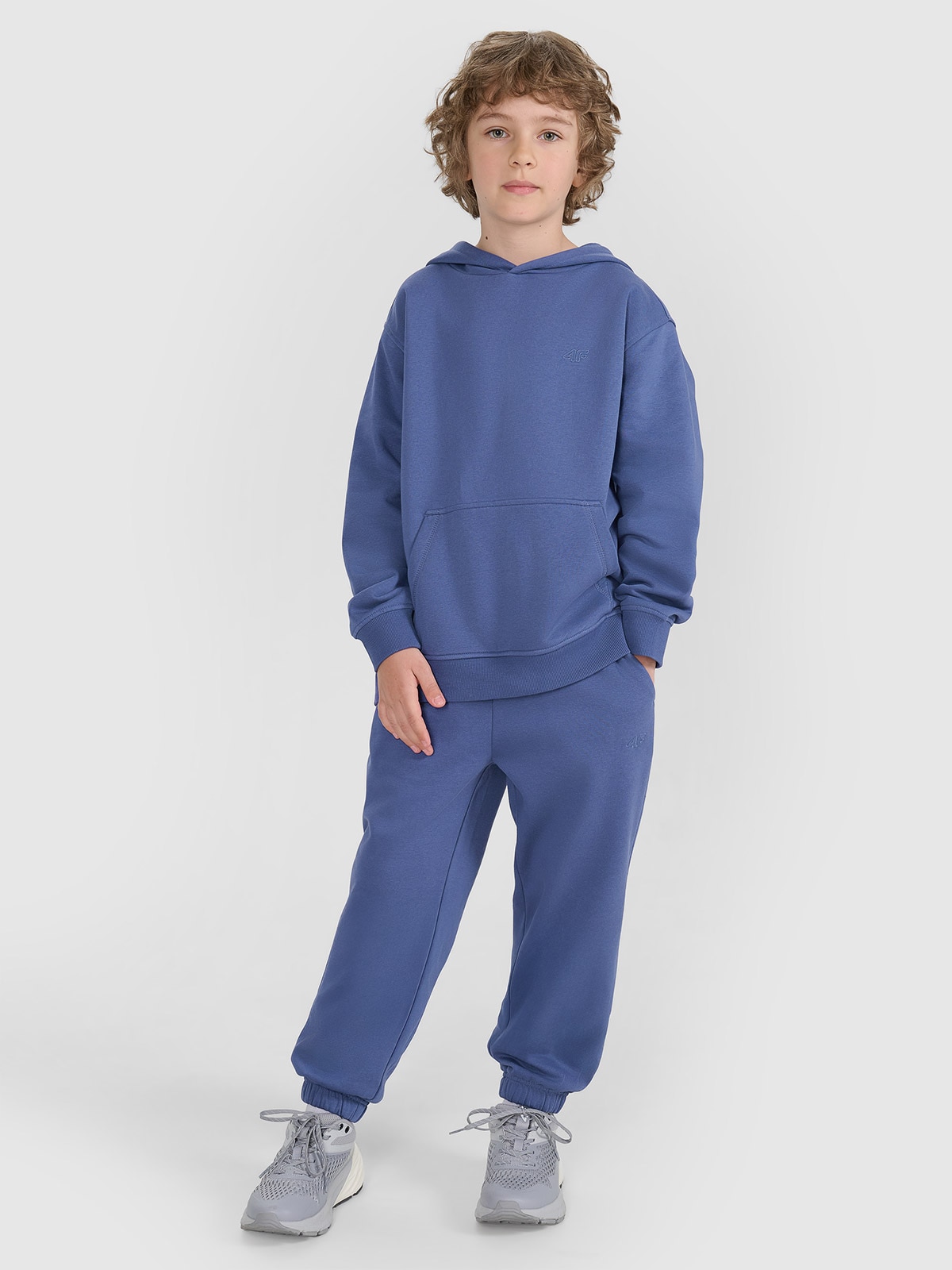 Pantaloni jogger de trening pentru băieți - albaștri