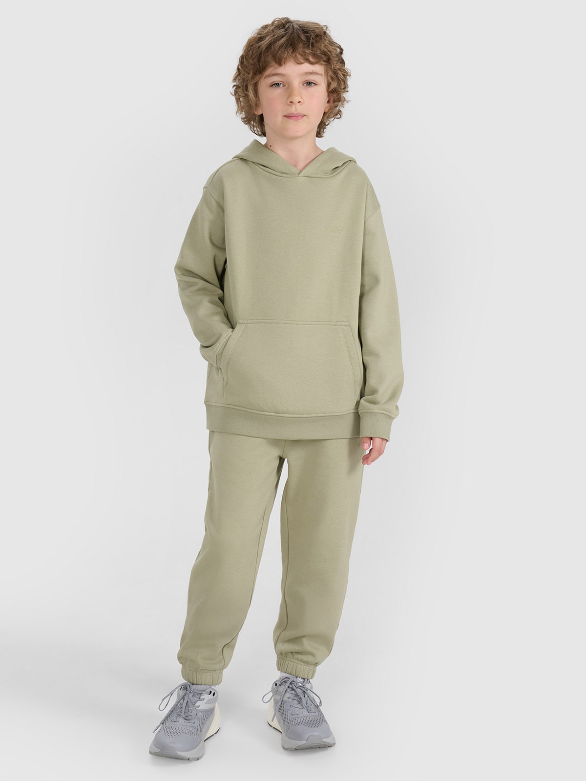 Pantaloni jogger de trening pentru băieți - verzi
