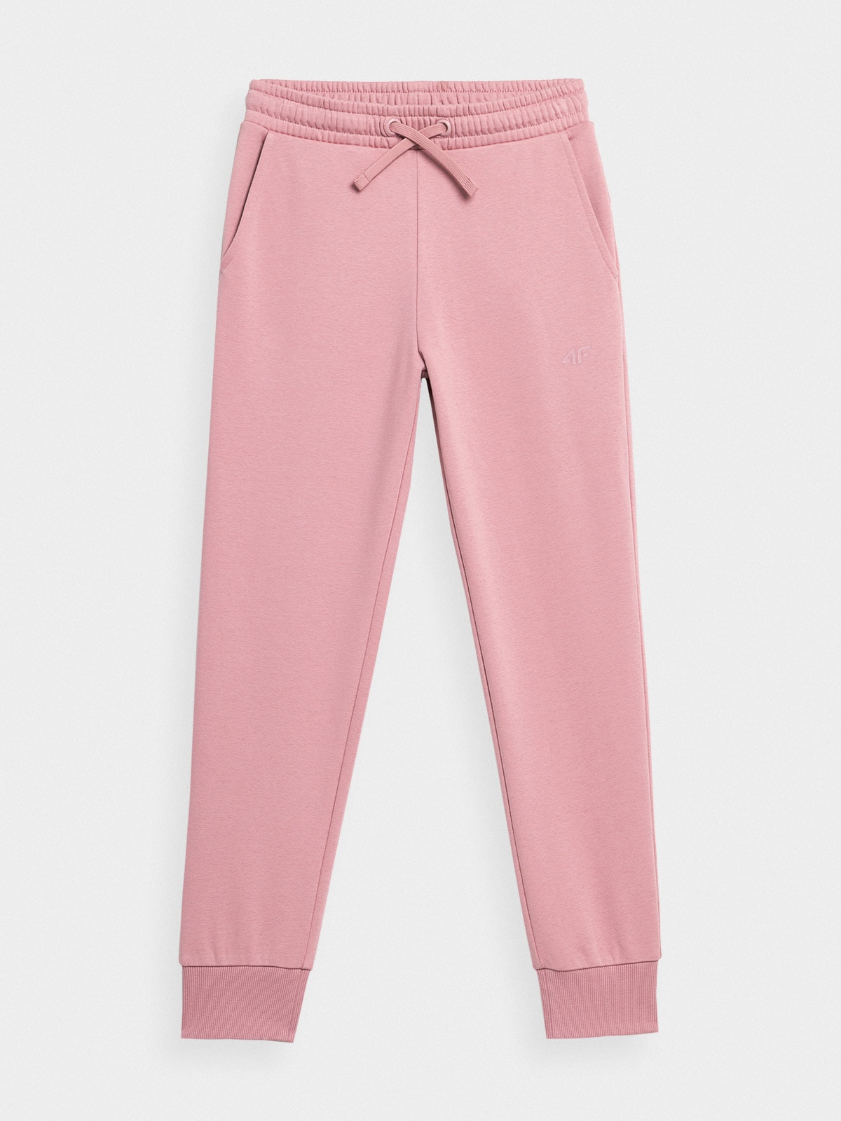 Pantaloni jogger de molton pentru fete