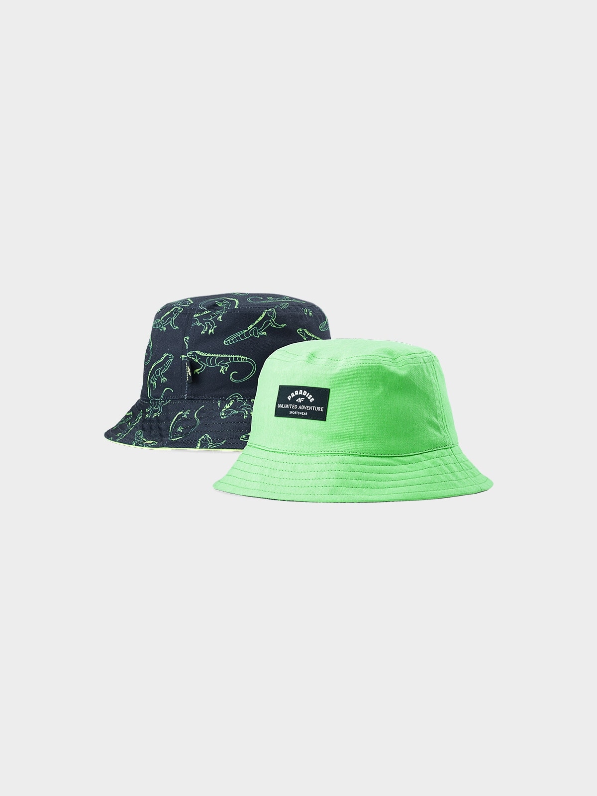 Pălărie bucket hat reversibilă pentru băieți