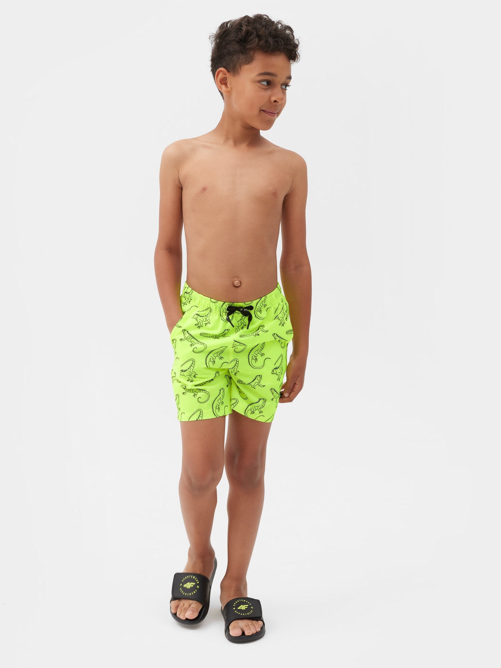 Chlapecké plážové kraťasy boardshorts