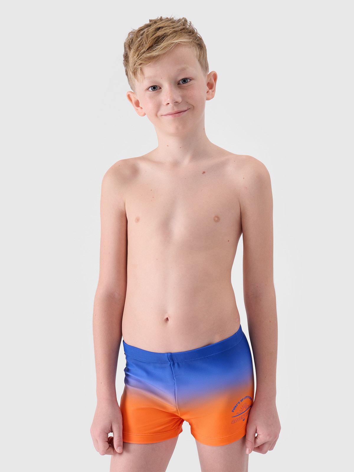 Chlapčenské plavky - oranžové