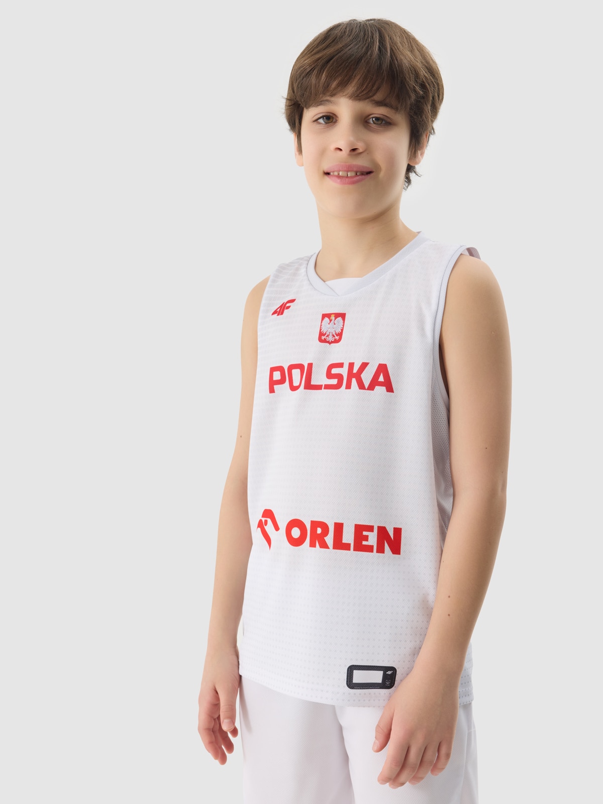 4F Koszulka reprezentacyjna chłopięca 4F x PZKOSZ - multikolor 122/128 (6-8