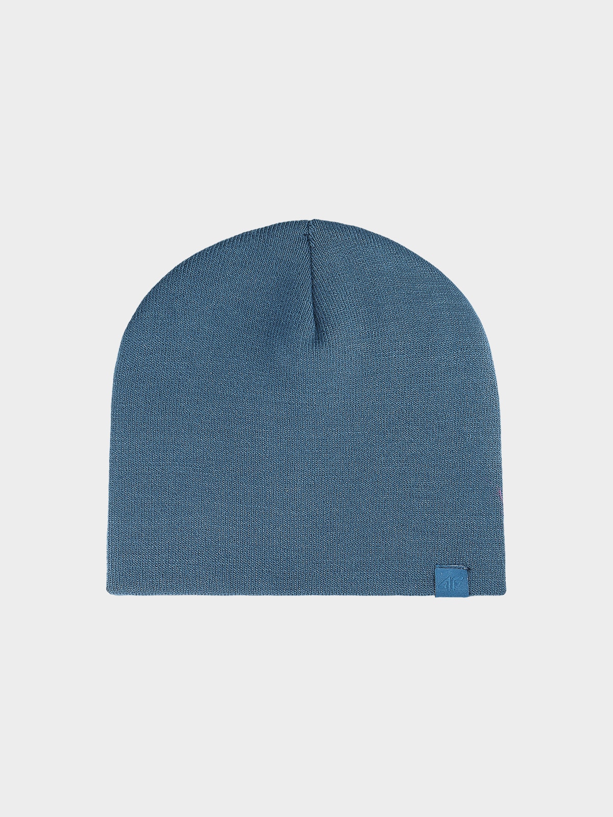 Detská čiapka typu beanie - tmavomodrá