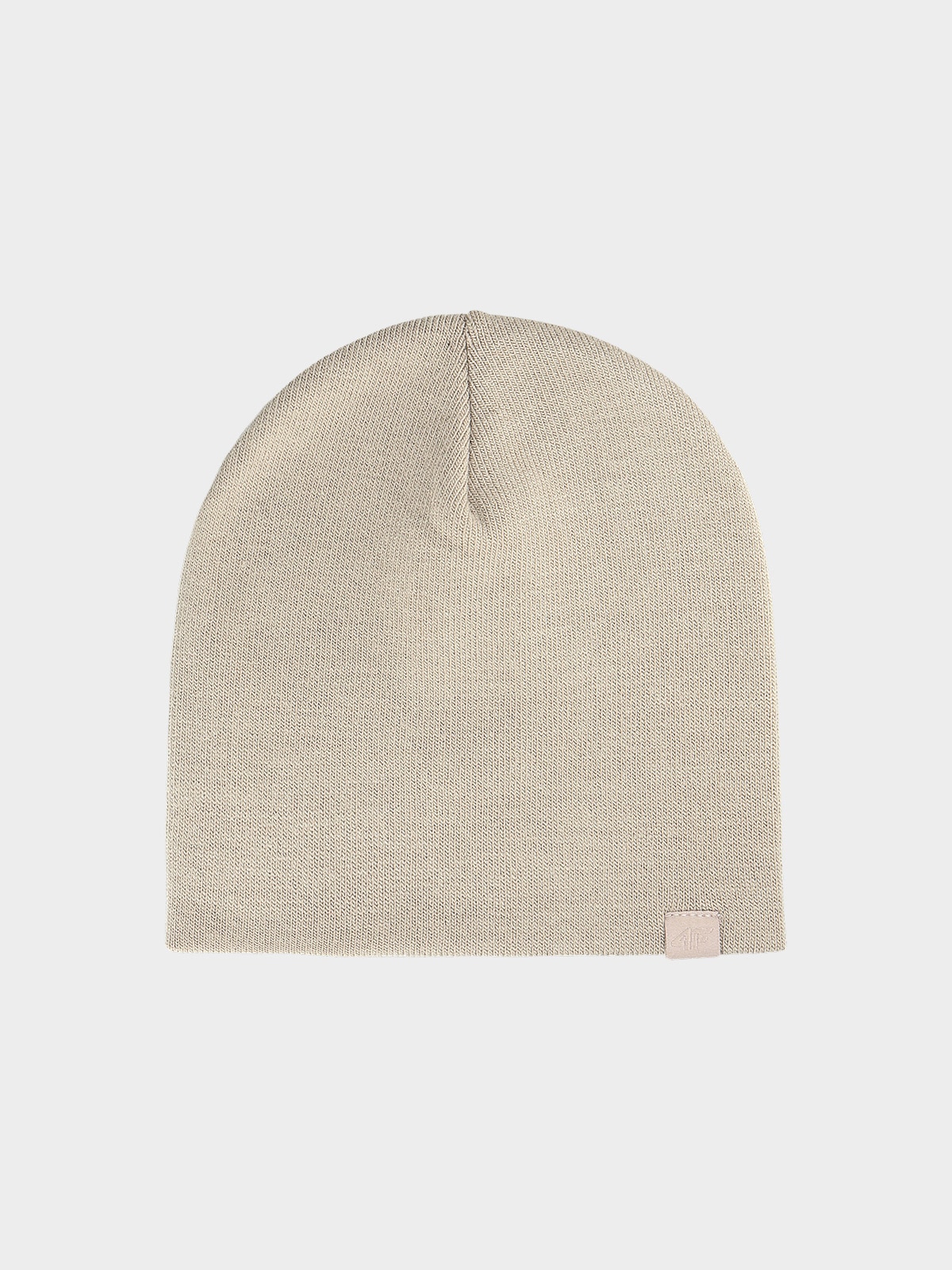 Detská čiapka typu beanie - béžová