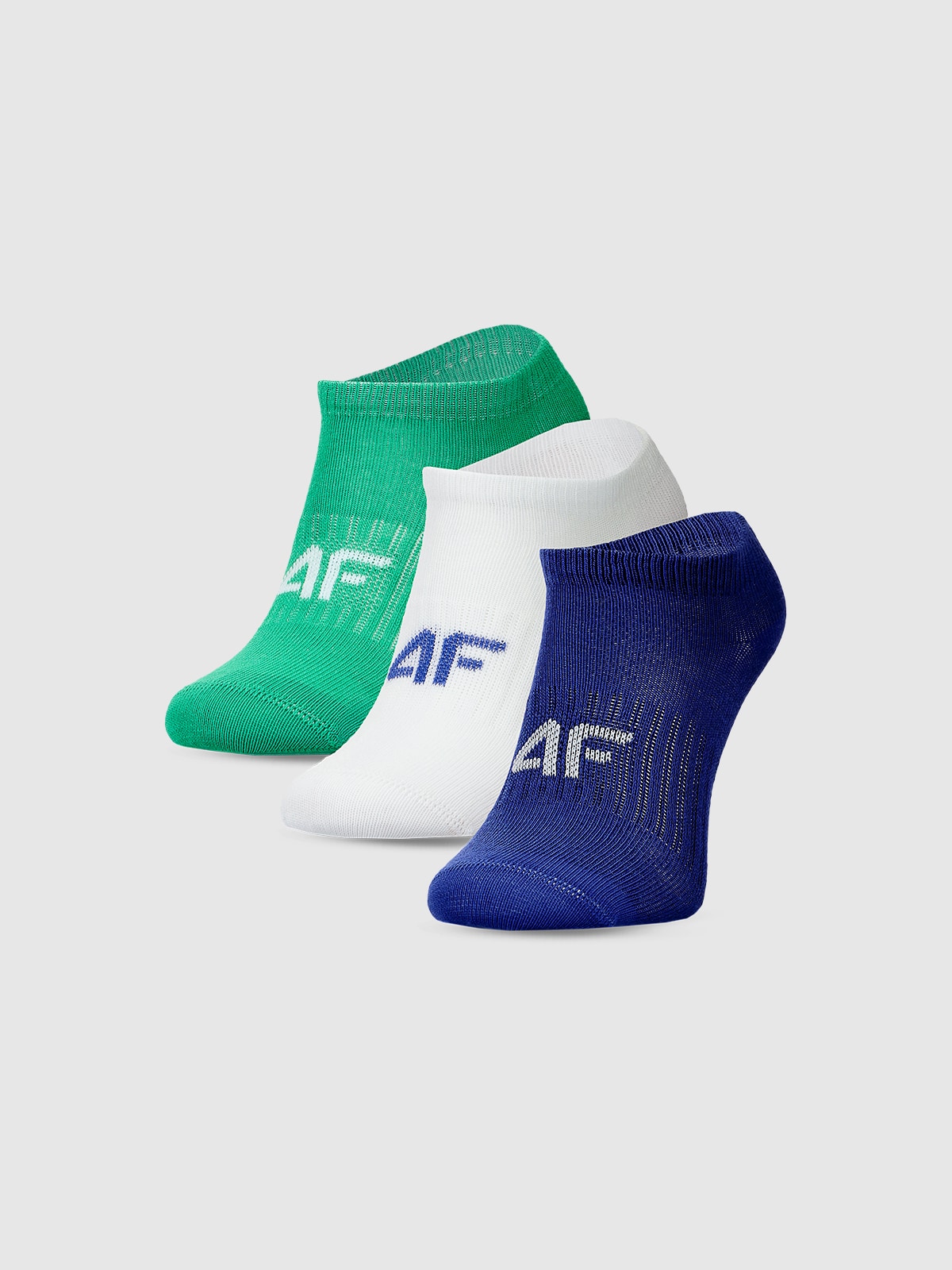 Șosete casual până la gleznă gleznă (3-pack) pentru băieți - multicolor