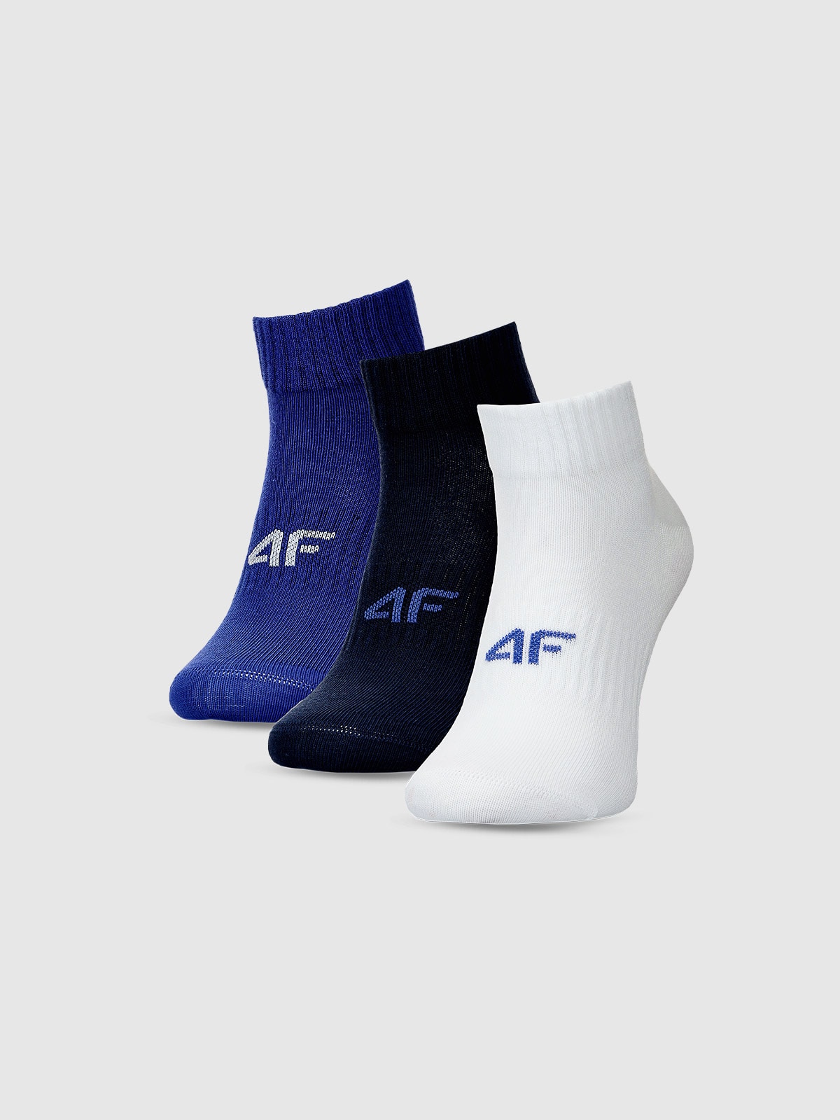 Șosete casual peste gleznă (3-pack) pentru băieți - multicolor