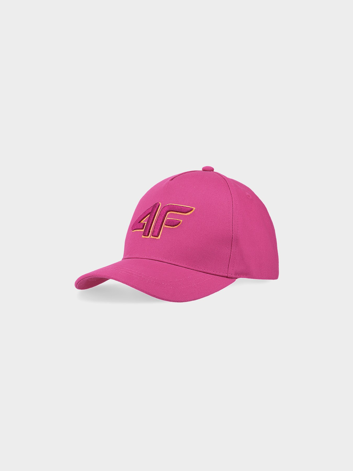 Șapcă cu cozoroc strapback pentru fete - fucsia