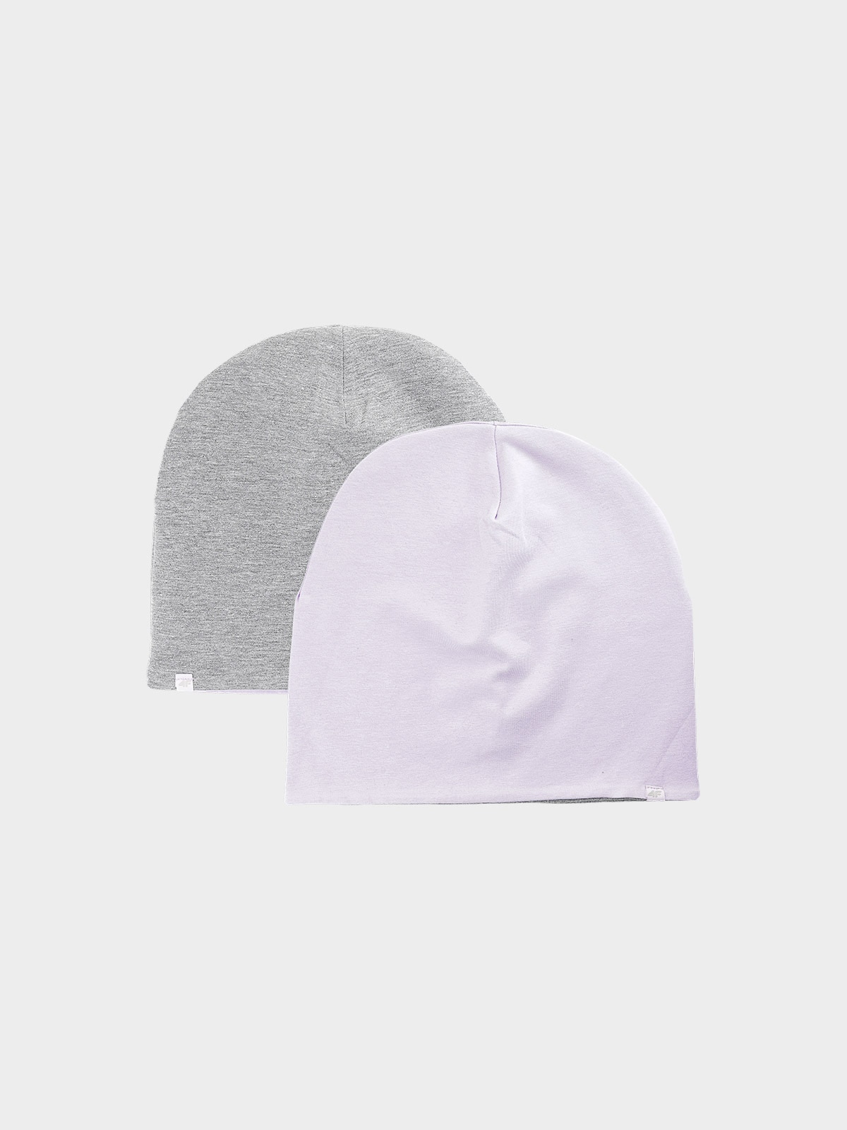 Căciulă beanie reversibilă pentru copii - mov