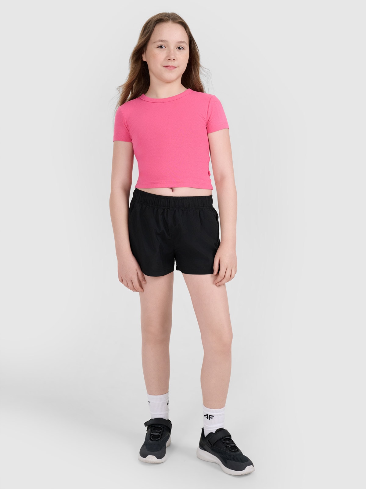 Șort de plajă boardshort pentru fete - negru
