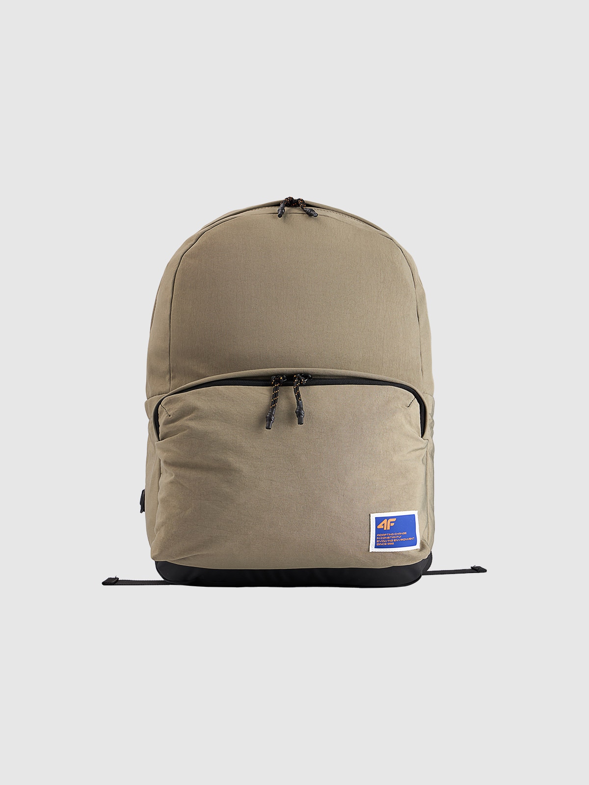 4F Rucsac de oraș (19 L) cu buzunar pentru laptop - verde măsliniu/kaki