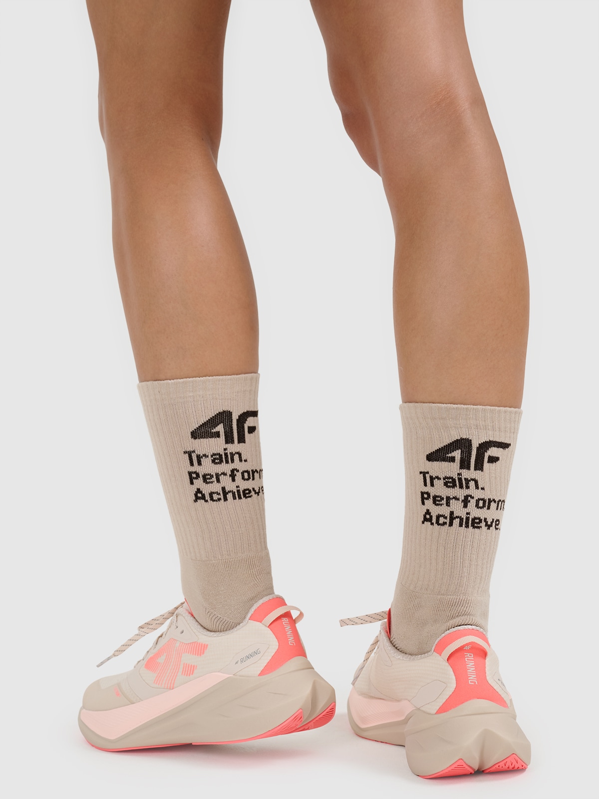 4F Șosete casual peste gleznă (2-pack) pentru femei - multicolor