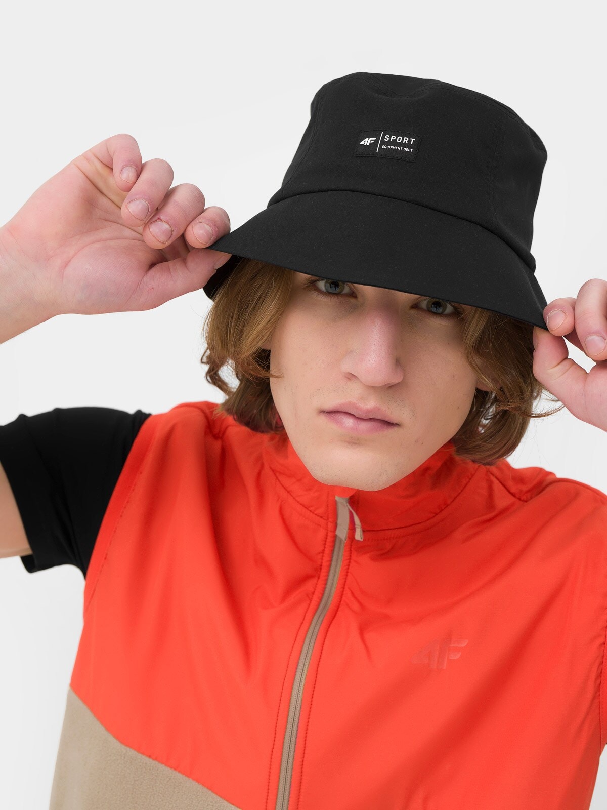 Pălărie bucket hat cu filtru UV pentru bărbați