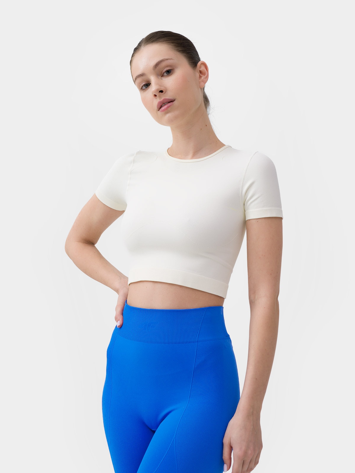 Dámské tréninkové tričko crop-top