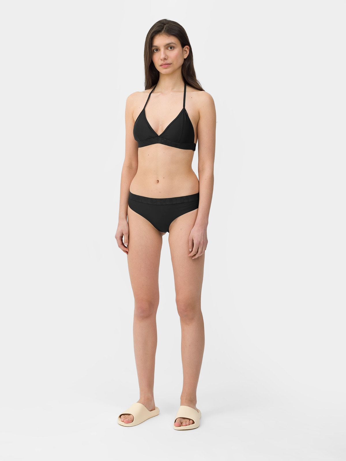 Slip de bikini din materiale reciclate pentru femei