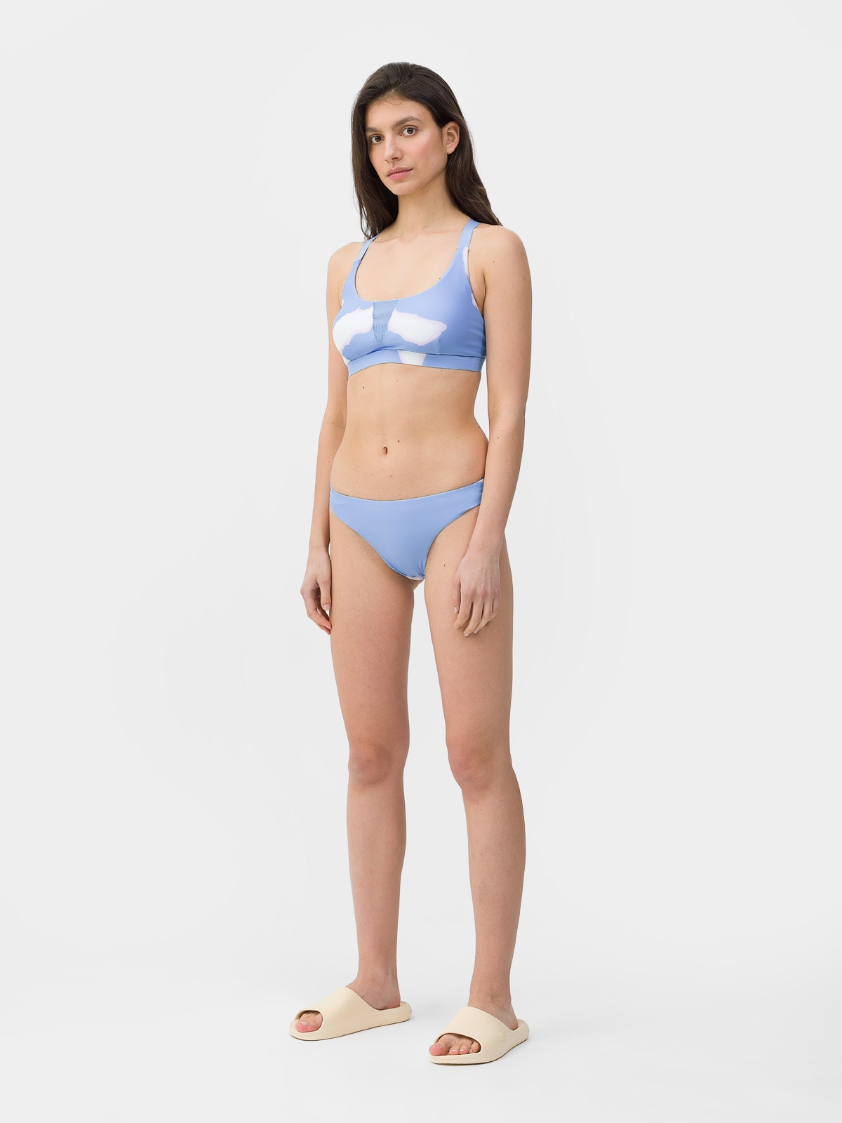 Slip de bikini din materiale reciclate pentru femei