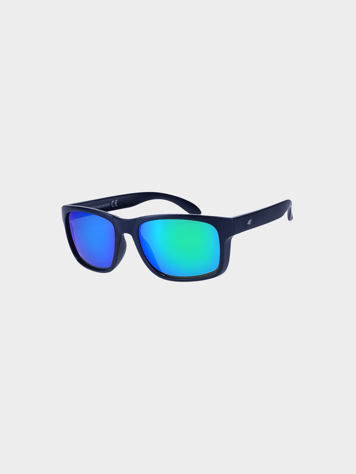 Ochelari de soare cu înveliș multicolor unisex - bleumarin