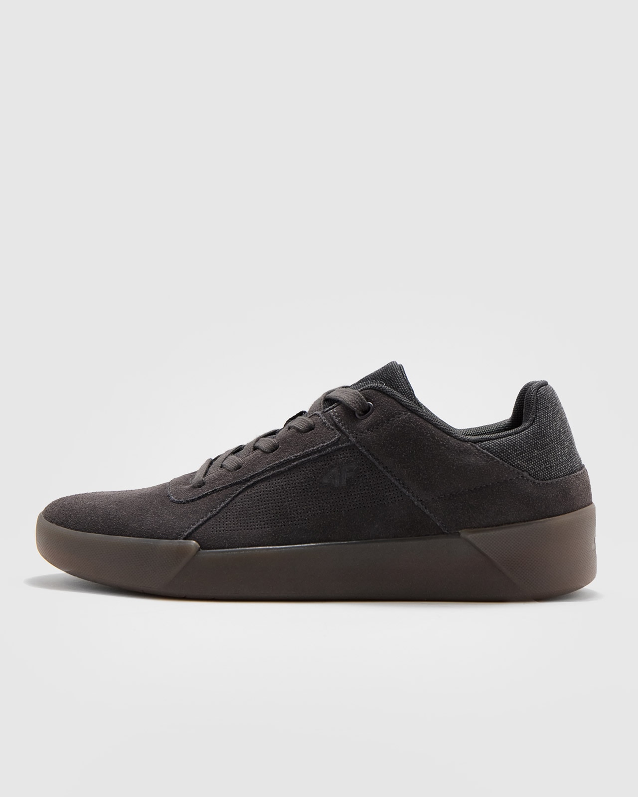 Pánské kožené boty lifestyle sneakers OAK - šedé