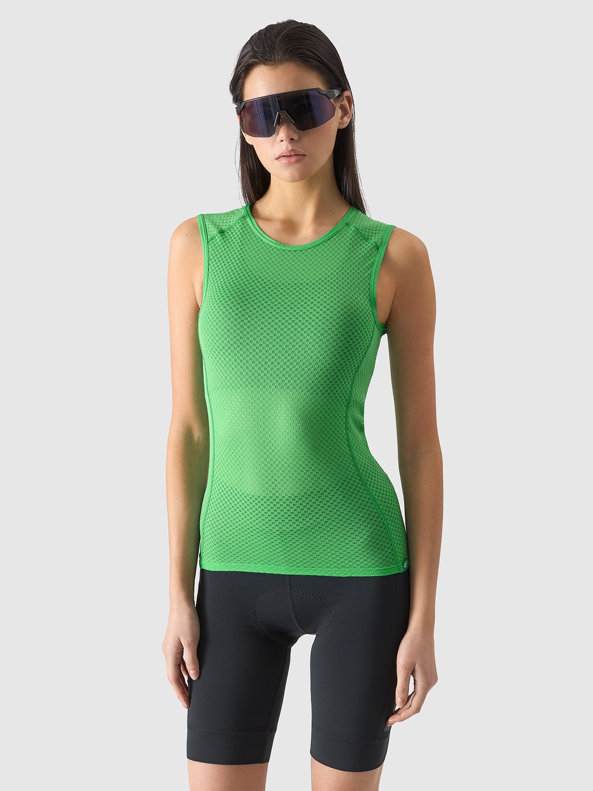 Tank top de ciclism cu uscare rapidă unisex - verde