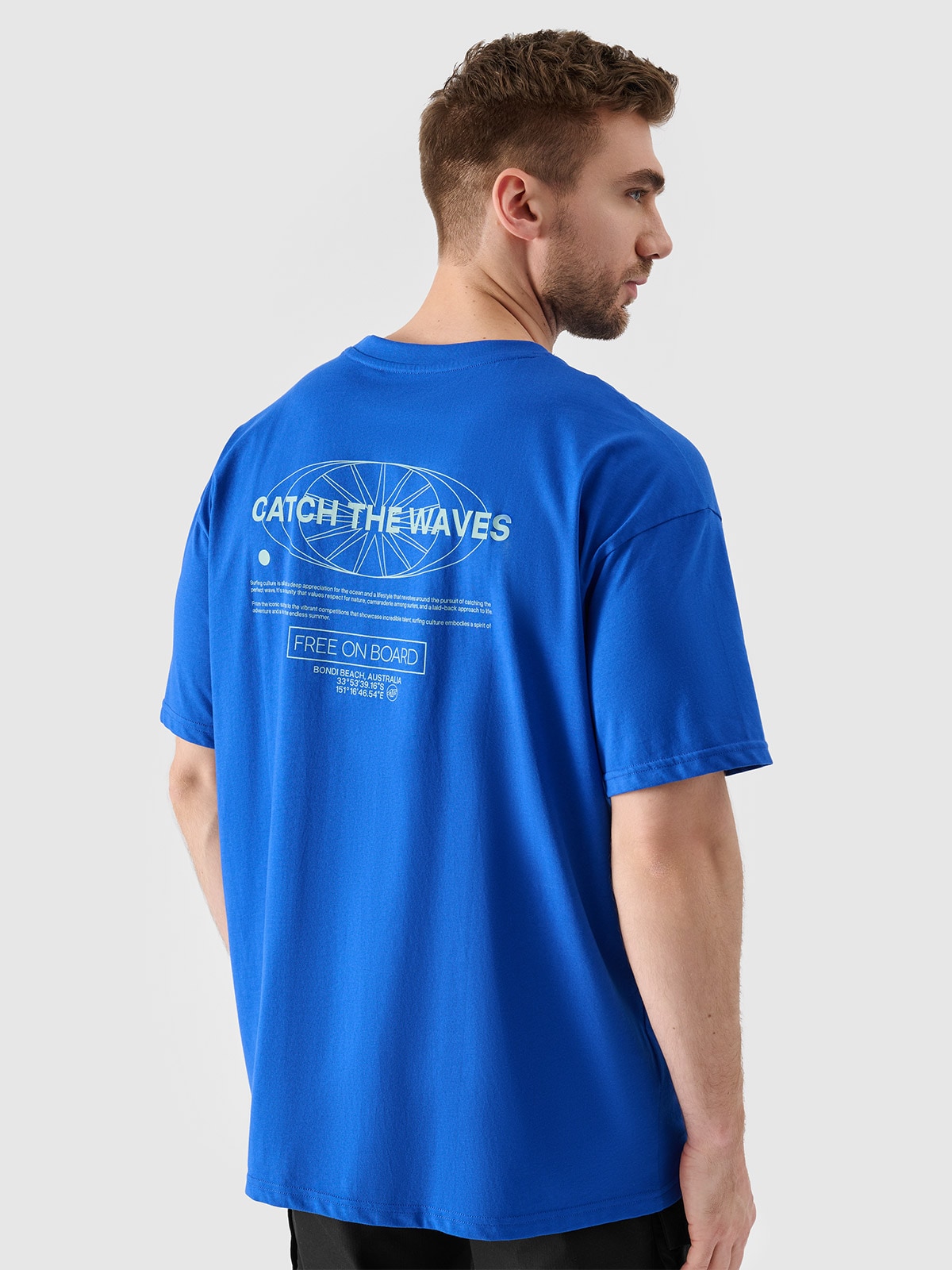 Tシャツ・カットソー MSGM Men T-shirt Blue 3840MM141257002 84 3840MM93_257098_02_02_1200x.