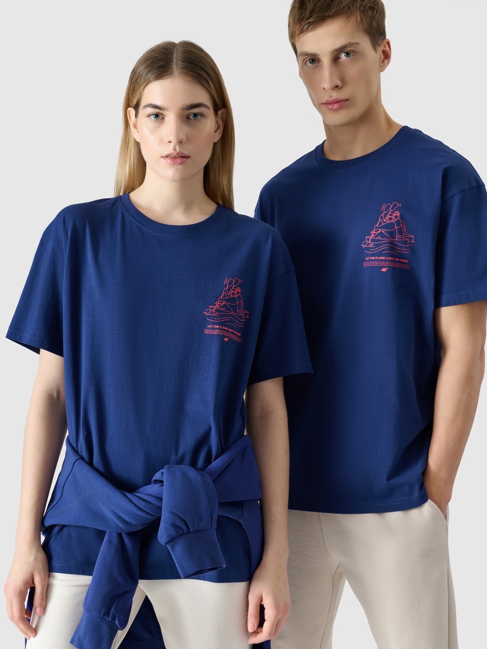 Tricou de suporter unisex - bleumarin