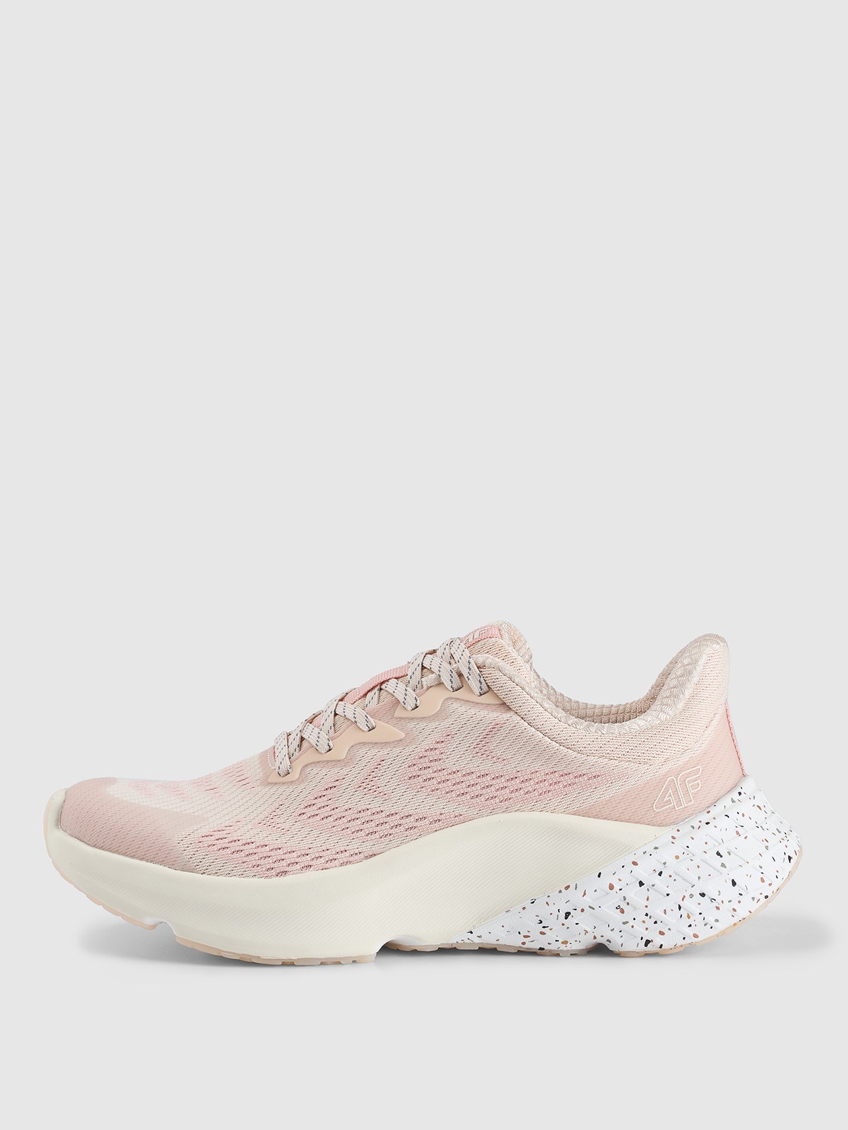 4F Pantofi de alergare Freemove Elevated Mesh pentru femei - bej