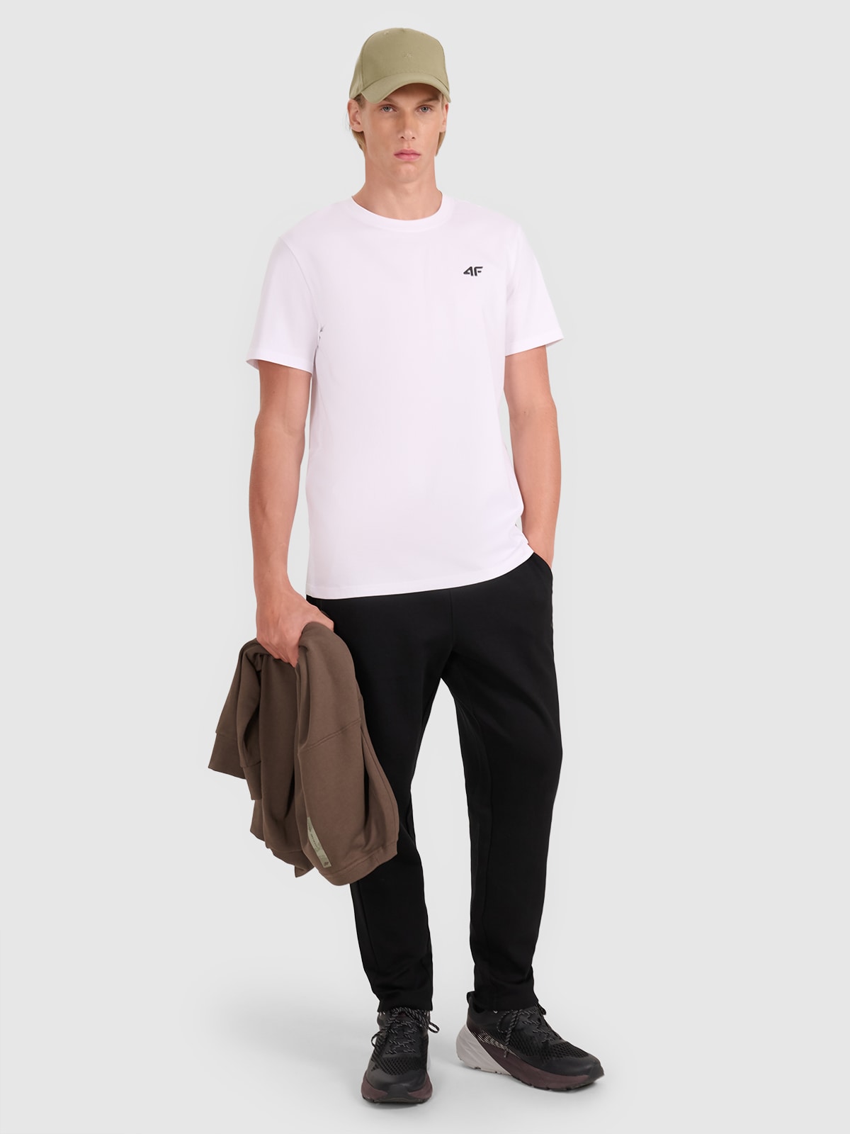 Pantaloni de trening pentru bărbați - negri