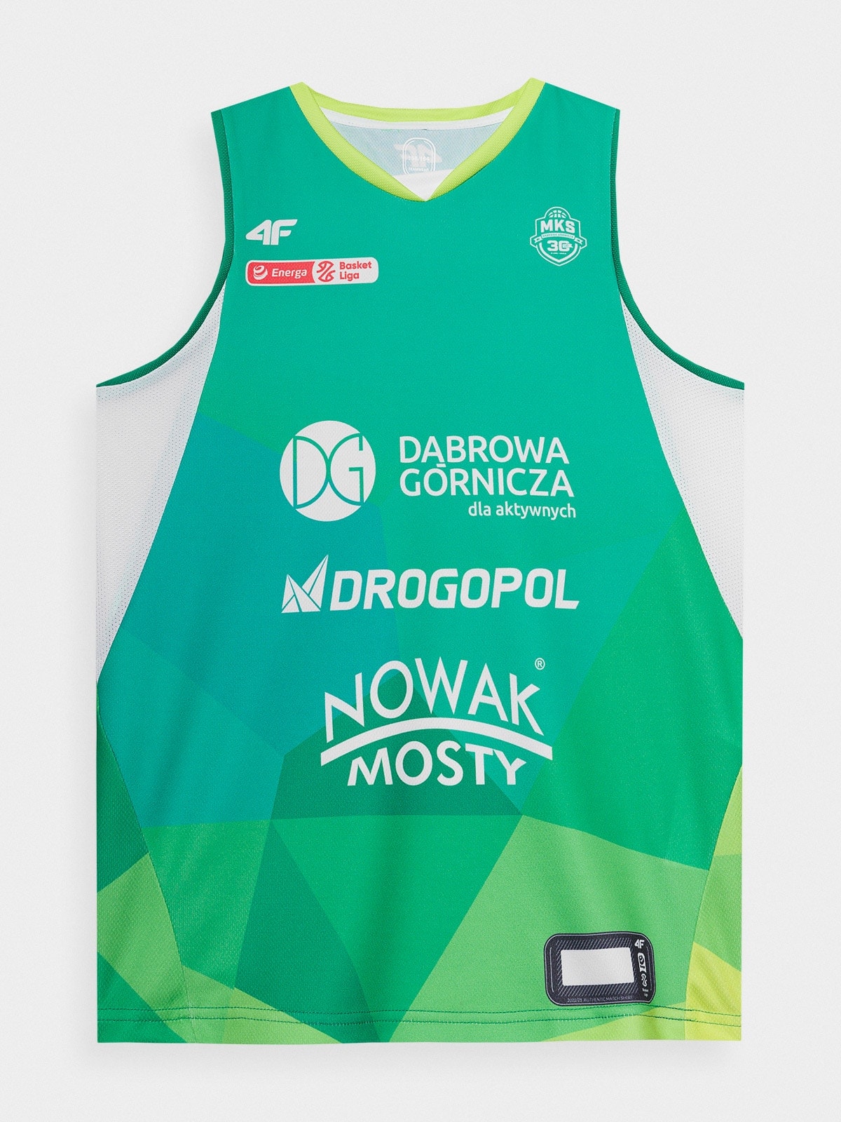 4F Koszulka replika jubileuszowa z sezonu 2022/23 chłopięca 4F x MKS Dąbrowa Górnicza 134/140 (8-10