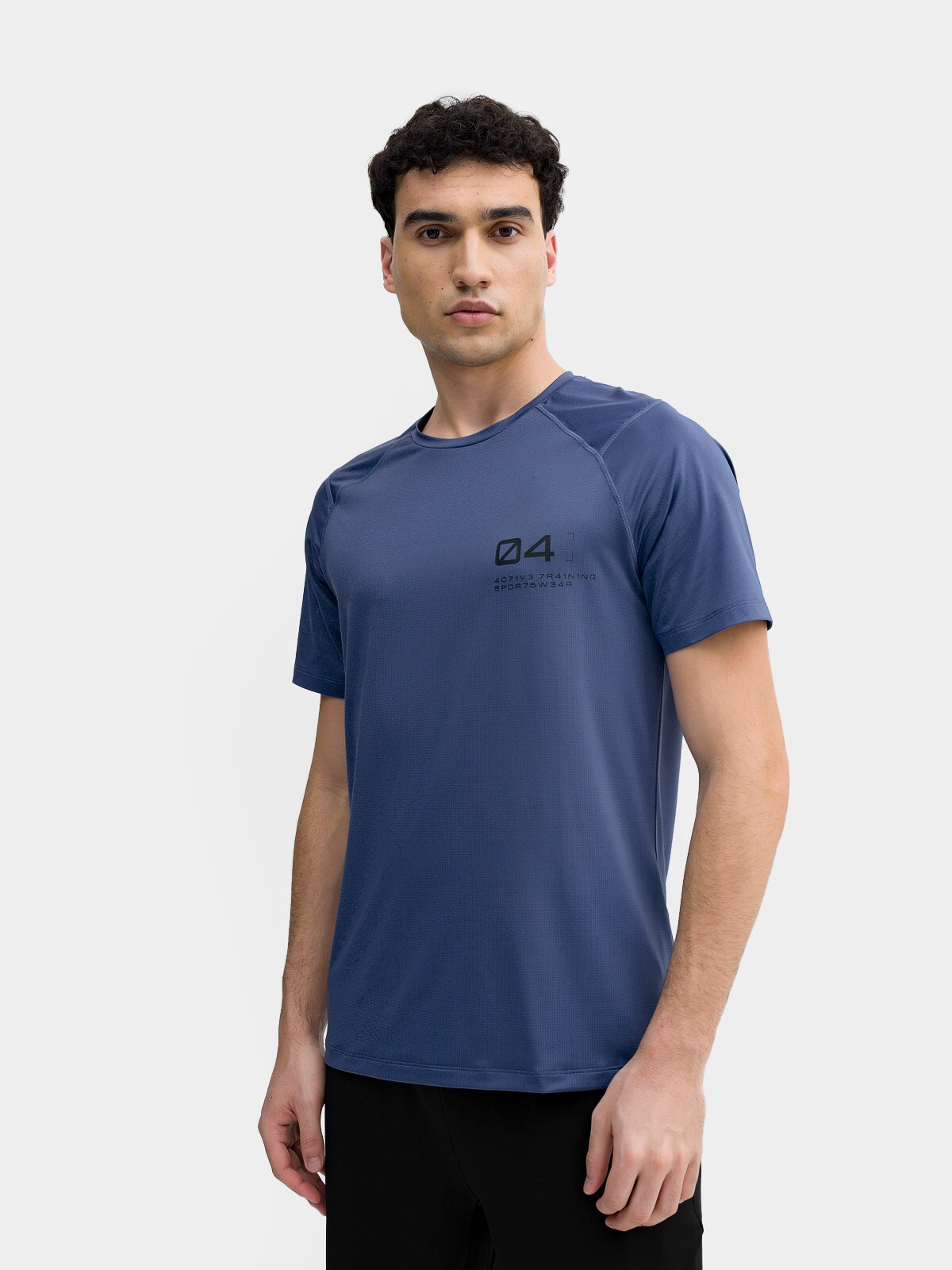Tricou de antrenament cu uscare rapidă pentru bărbați