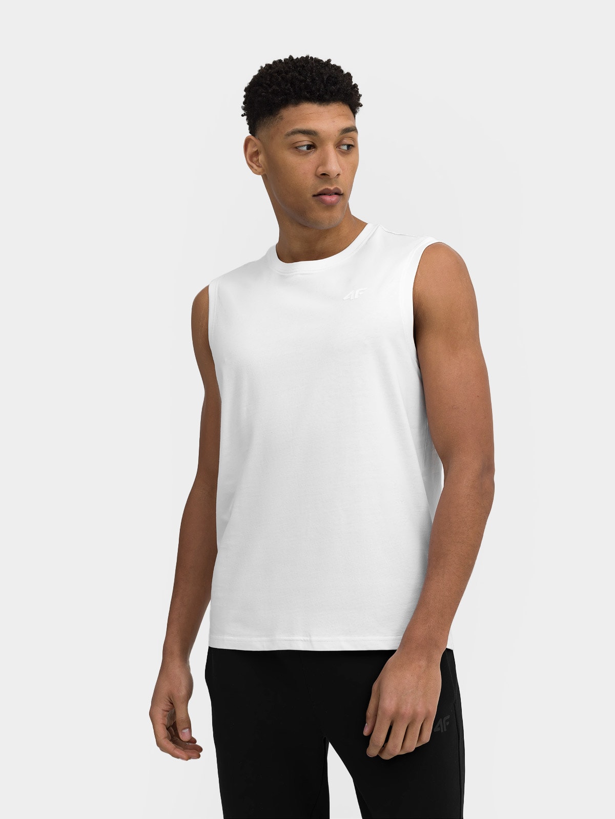 Pánský tank top regular hladký