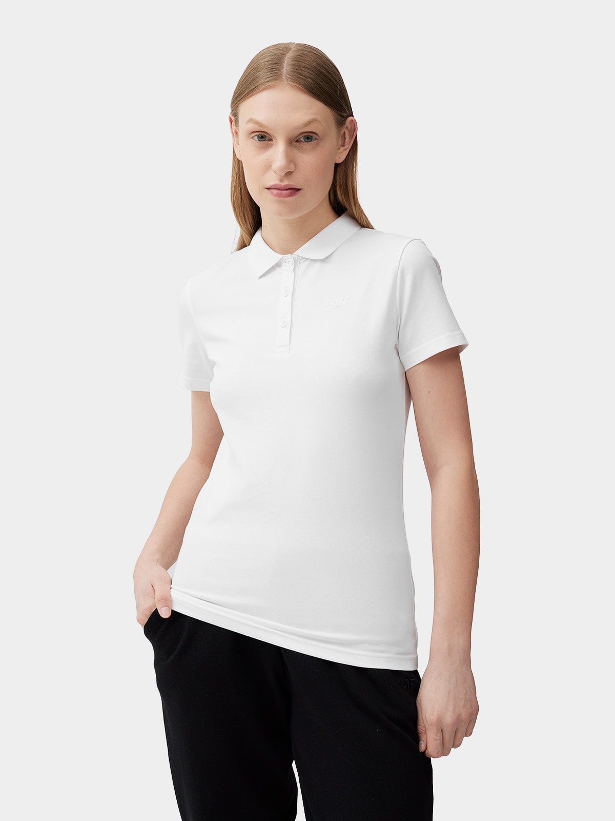 Tricou polo regular pentru femei