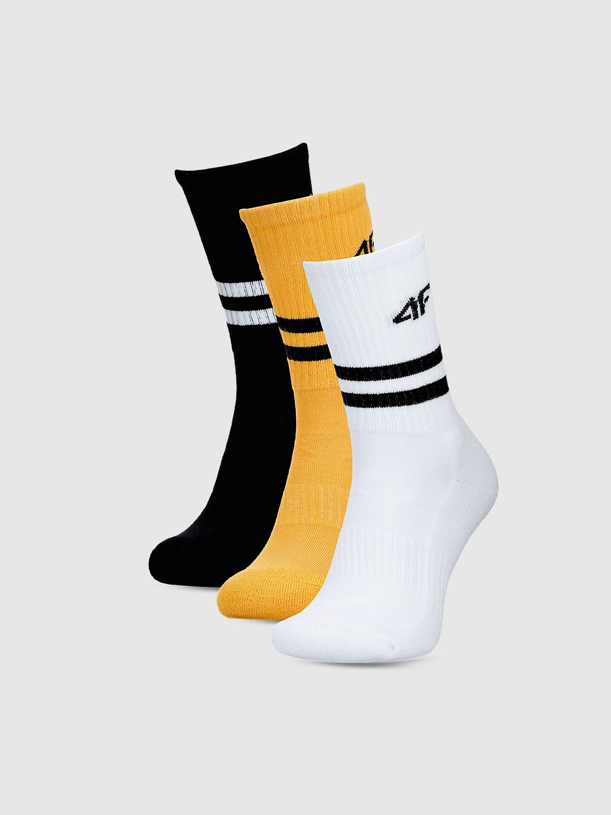 Șosete casual peste gleznă (3-pack) unisex 4F x Drift Masters - multicolor
