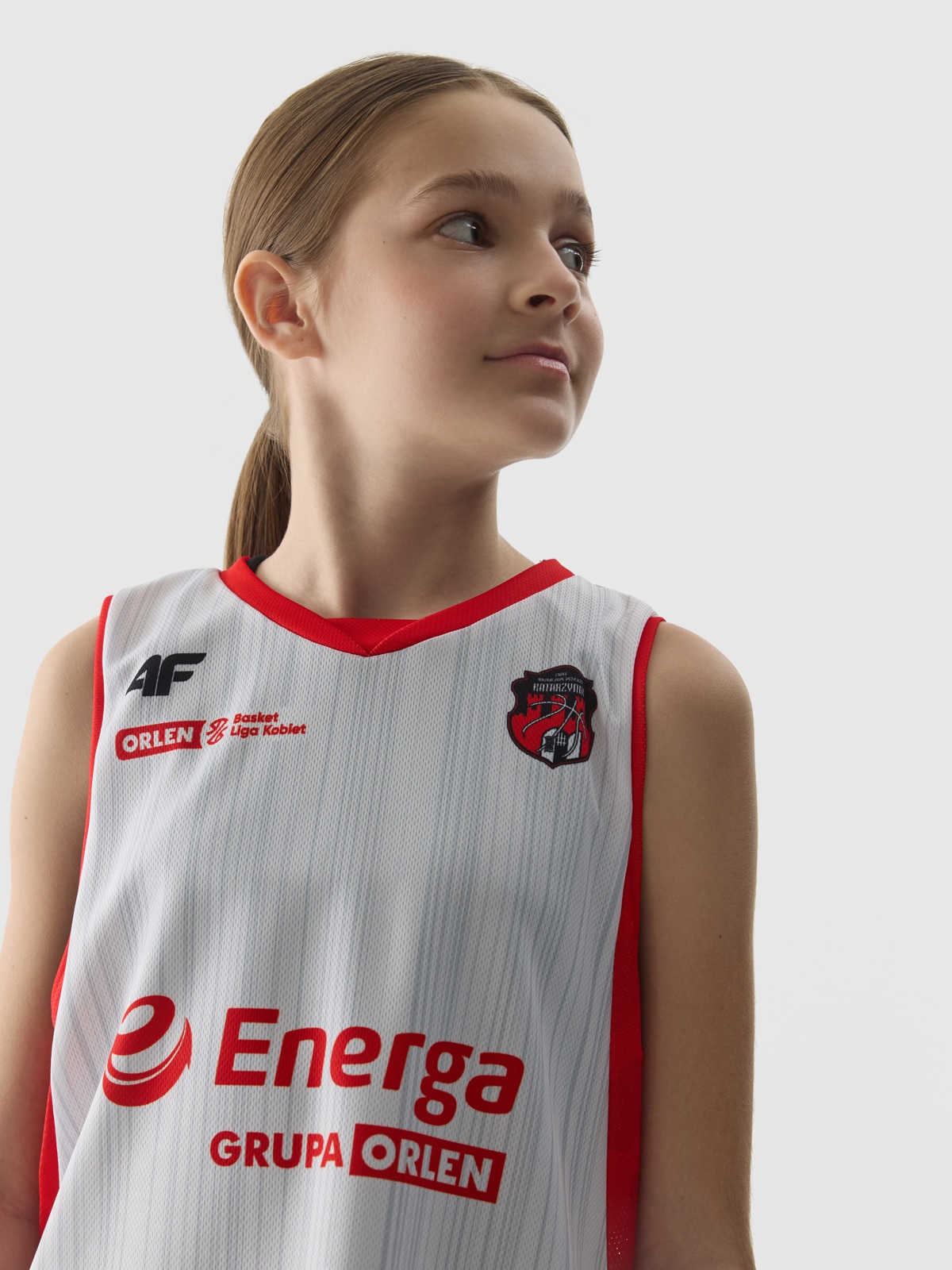 4F Koszulka replika domowa z sezonu 2023/24 dziecięca 4F x MMKS Katarzynki - multikolor 122/128 (6-8