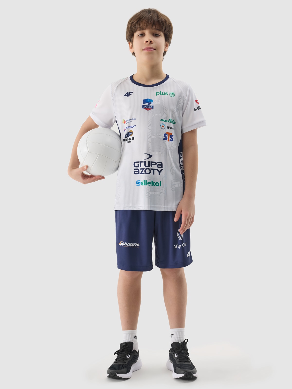 4F Koszulka replika domowa z sezonu 2023/24 dziecięca 4F x Grupa Azoty ZAKSA KK - multikolor 122/128 (6-8
