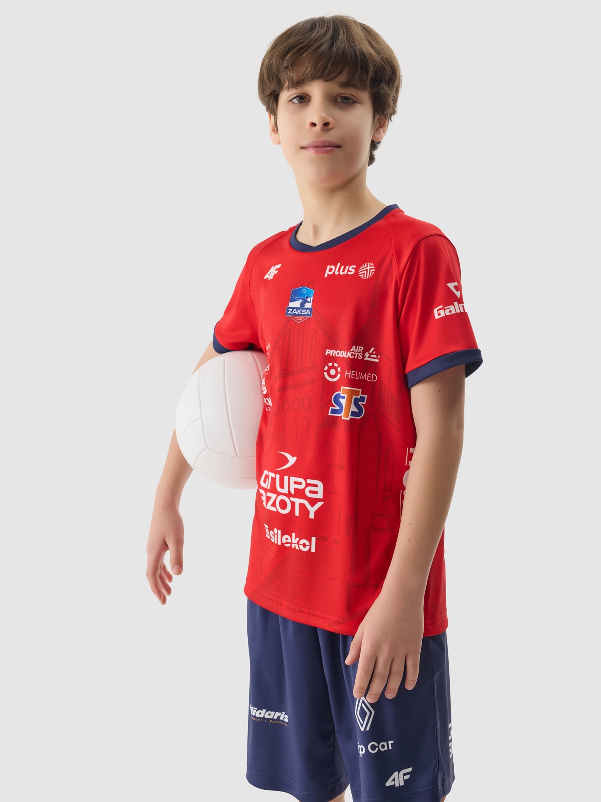 4F Koszulka replika jubileuszowa z sezonu 2023/24 dziecięca 4F x Grupa Azoty ZAKSA KK - multikolor 122/128 (6-8