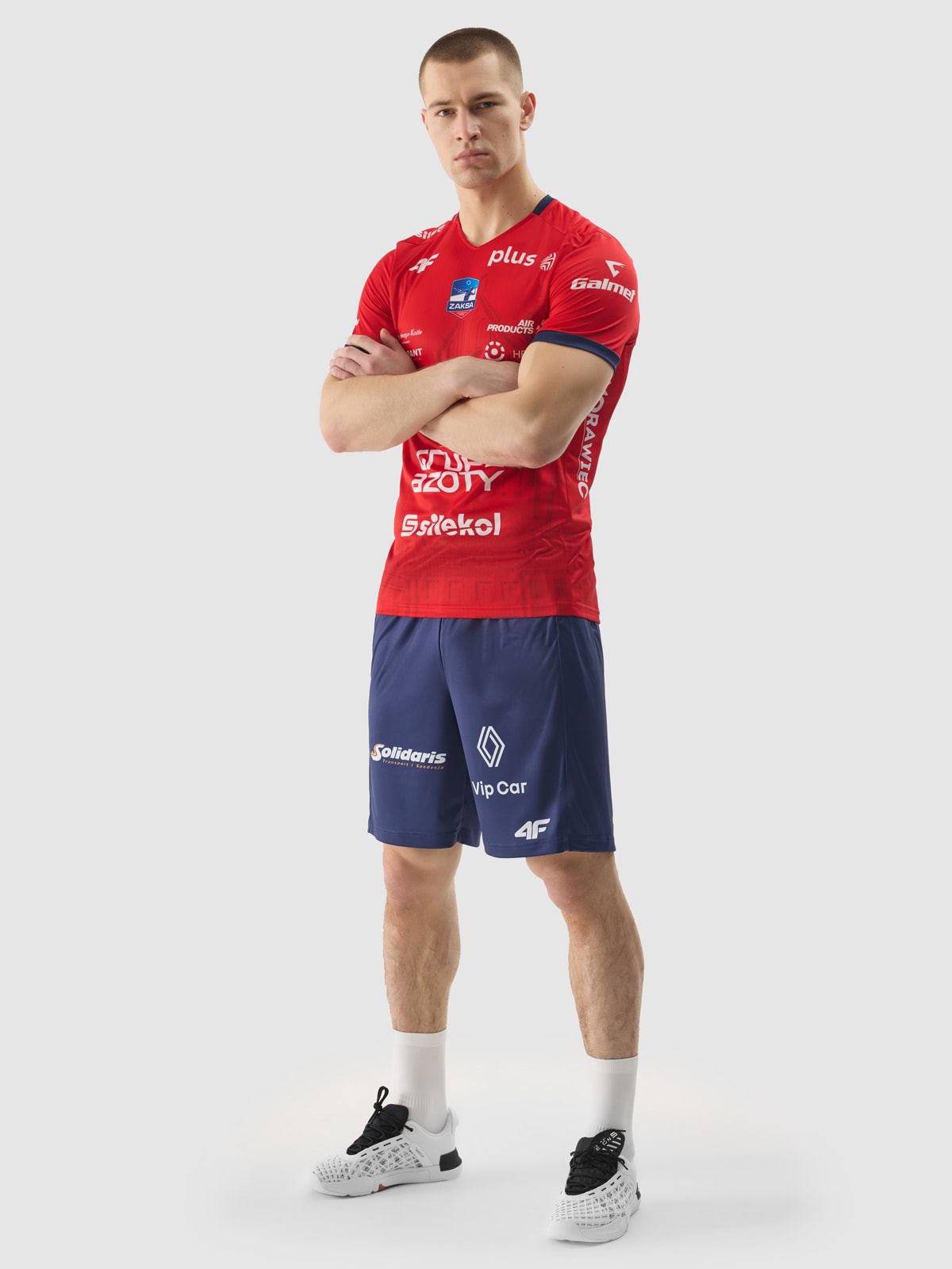 4F Koszulka replika jubileuszowa z sezonu 2023/24 męska 4F x Grupa Azoty ZAKSA KK - multikolor