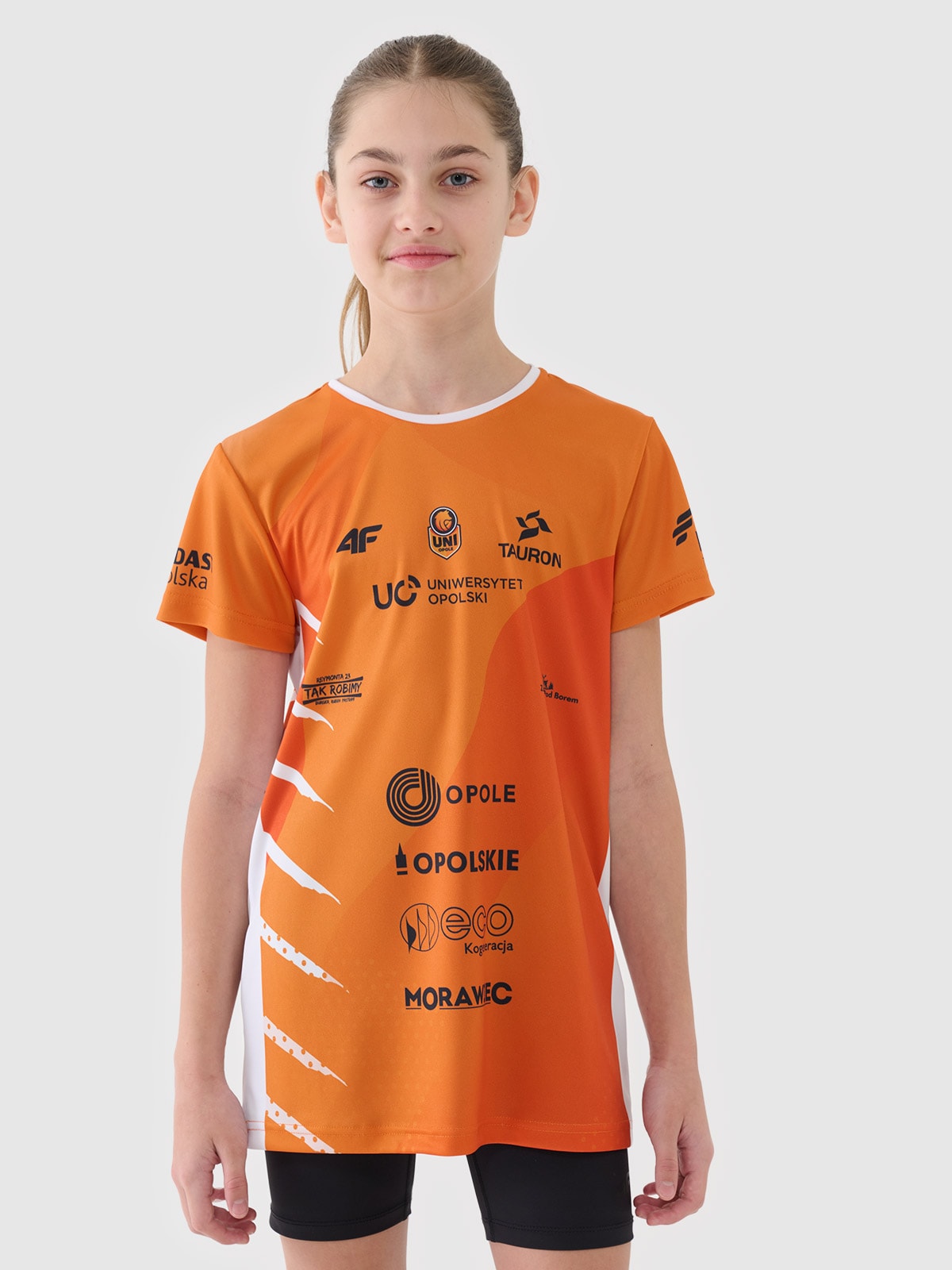 4F Koszulka meczowa replika domowa z sezonu 2024/25 dziecięca 4F x UNI OPOLE - multikolor 146/152 (10-12