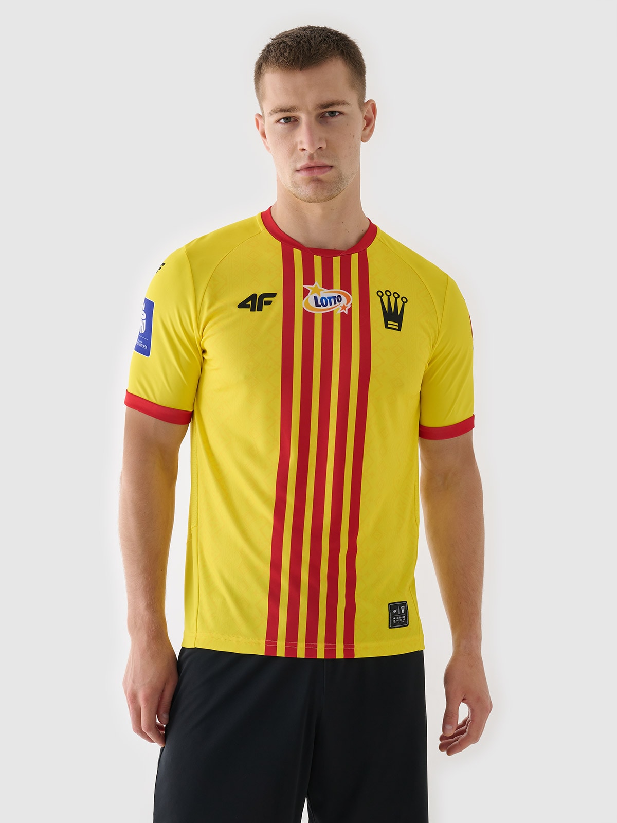 4F Koszulka klubowa domowa z sezonu 2024/25 męska 4F x Korona Kielce - multikolor