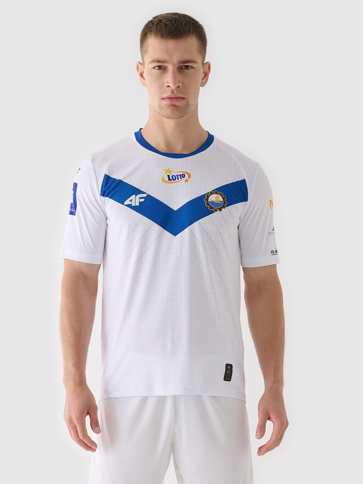 4F Koszulka klubowa wyjazdowa z sezonu 2024/25 męska 4F x Stal Mielec - multikolor