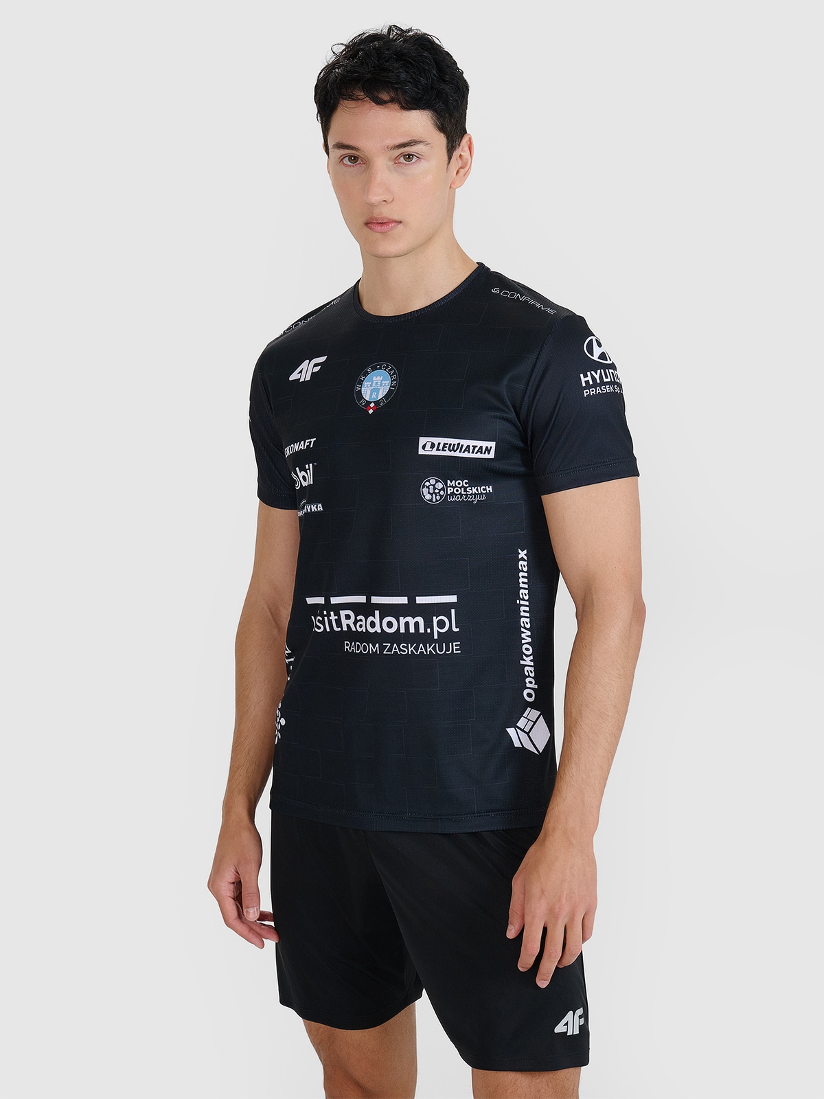 4F Koszulka meczowa replika domowa z sezonu 2024/25 męska 4F x Czarni Radom - multikolor