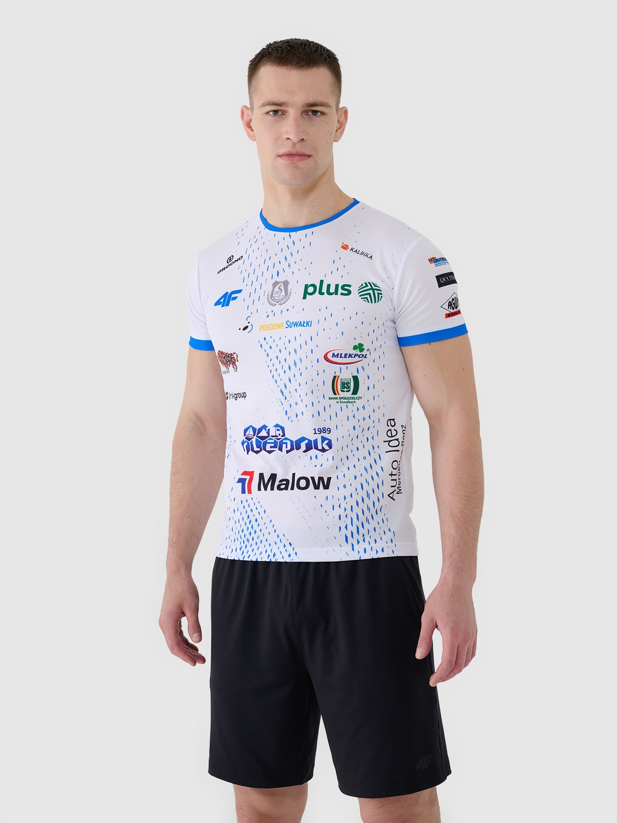 4F Koszulka meczowa replika domowa z sezonu 2024/2025 męska 4F x Ślepsk Malow Suwałki - multikolor