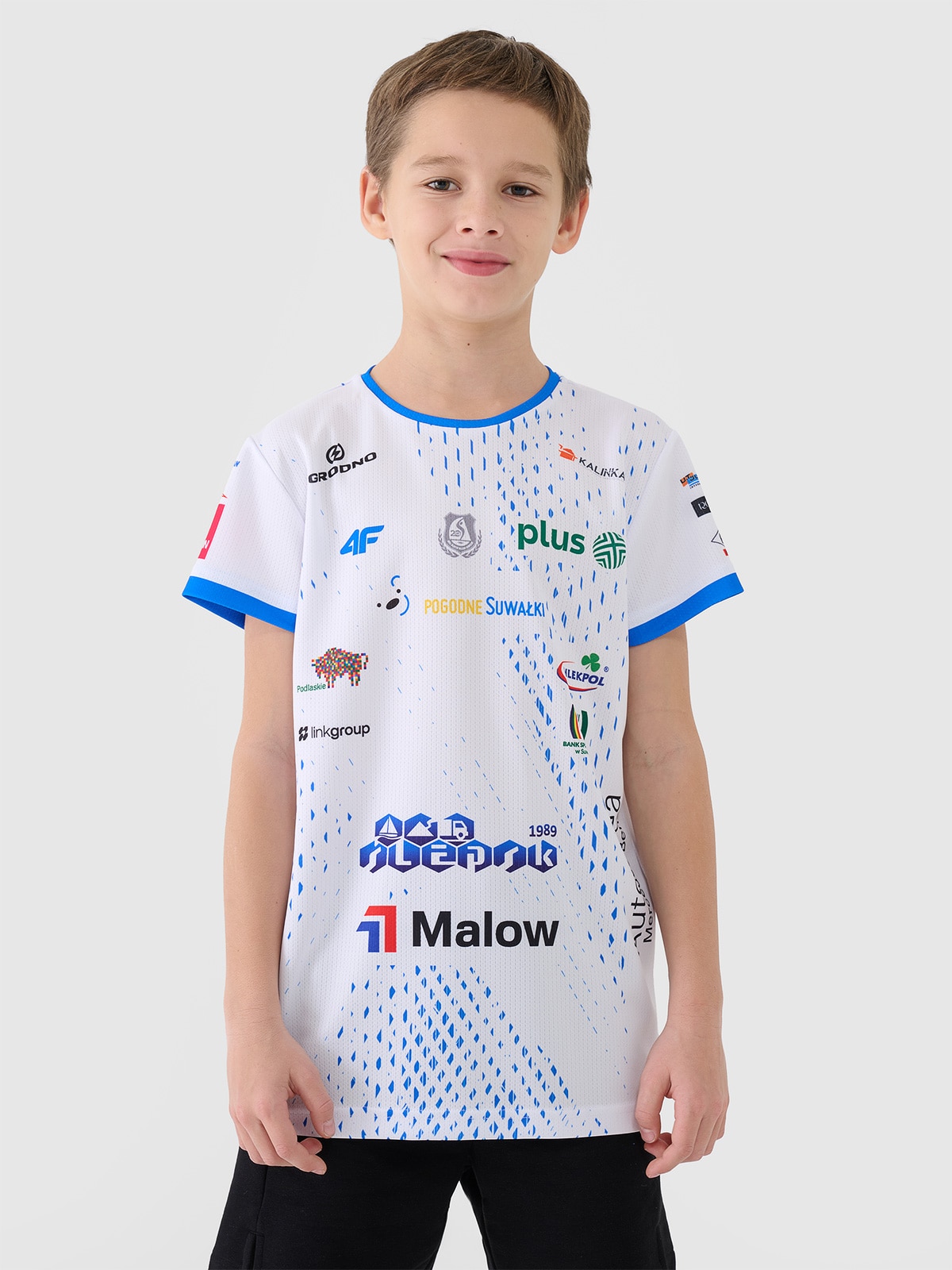 4F Koszulka meczowa replika domowa z sezonu 2024/2025 dziecięca 4F x Ślepsk Malow Suwałki - multikolor 134/140 (8-10