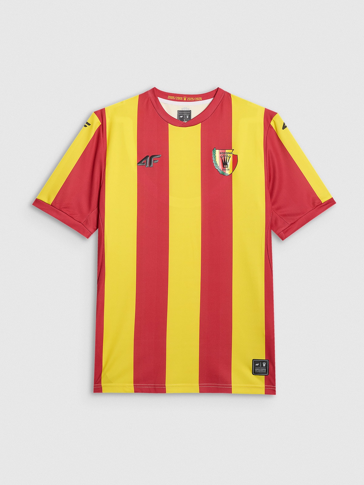 4F Koszulka klubowa domowa z sezonu 2025/26 męska 4F x Korona Kielce - multikolor
